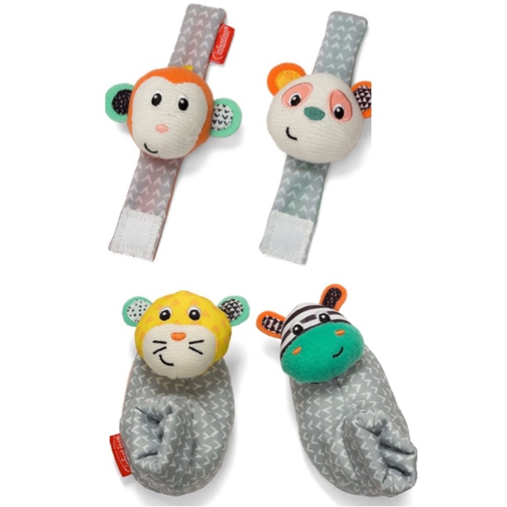 Infantino Animal Friends Rattle Set